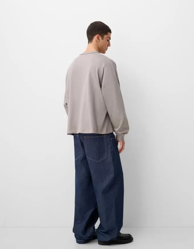 Maglietta spessa a maniche lunghe