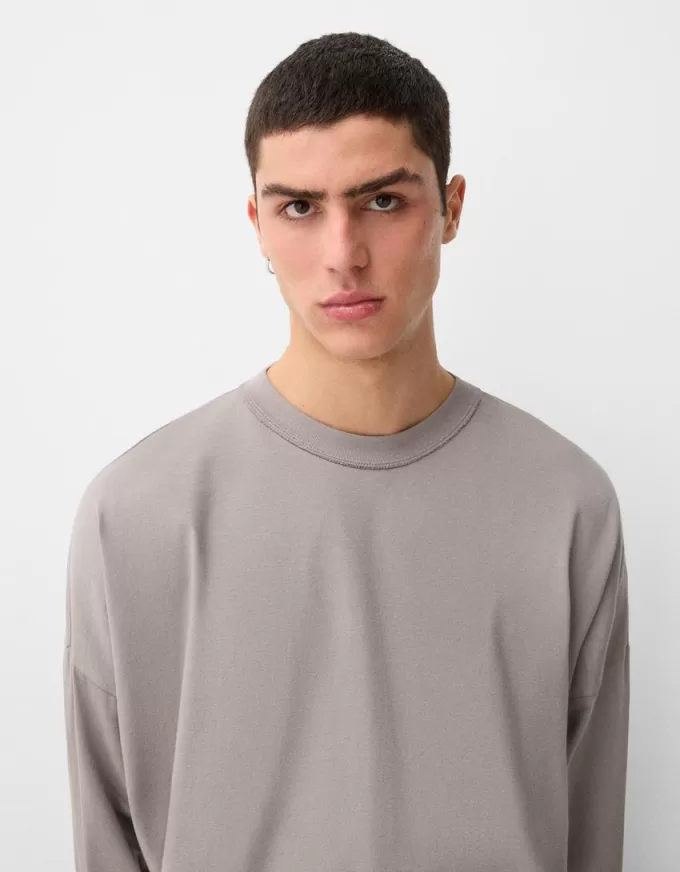 Maglietta spessa a maniche lunghe