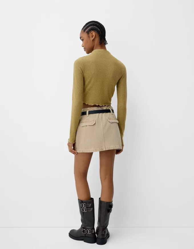 Maglione a collo alto