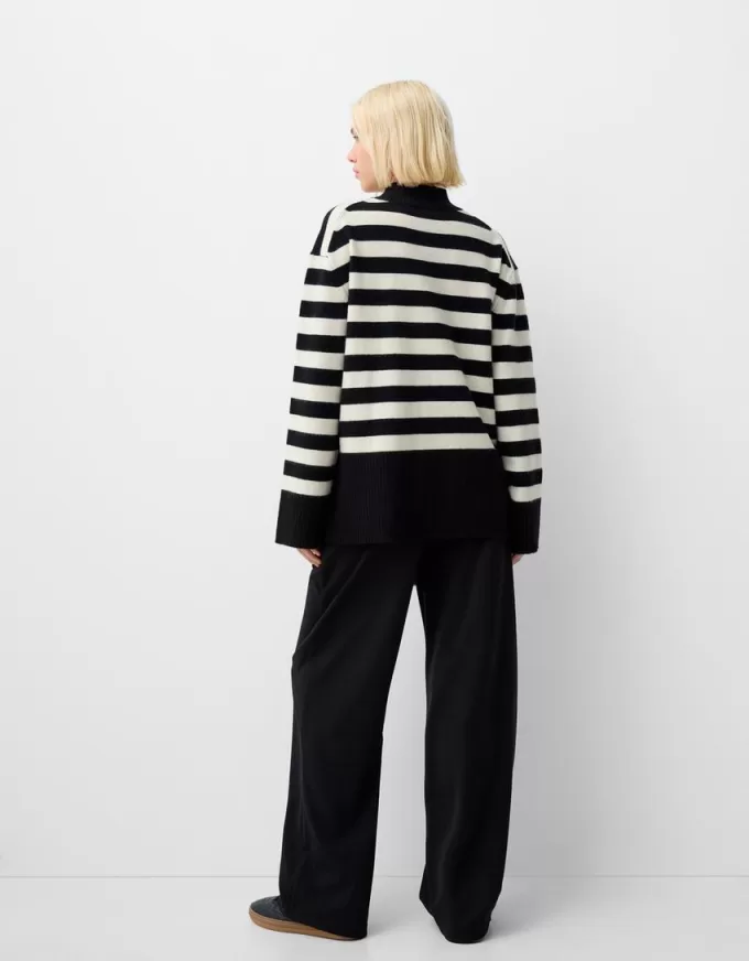 Maglione a collo alto