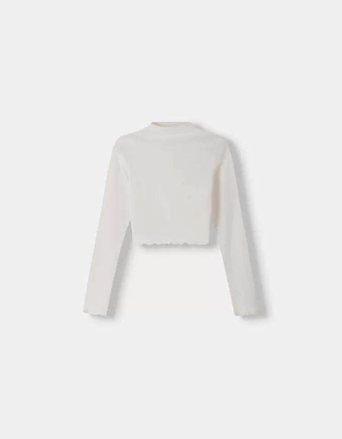 Maglione a collo alto