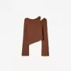 Maglione con cut-out asimmetrico