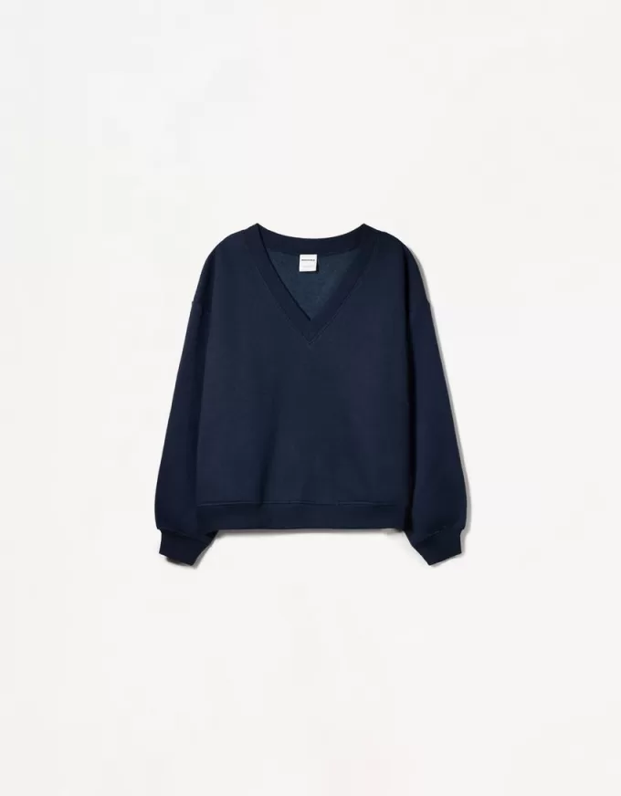 Maglione con scollo a V