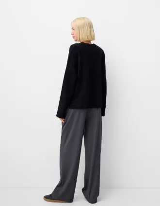 Maglione girocollo morbido al tatto