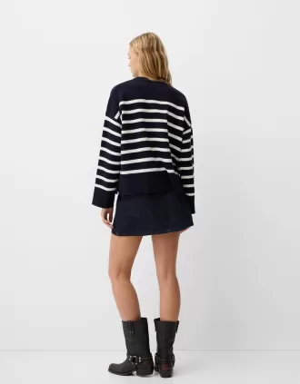 Maglione girocollo morbido al tatto