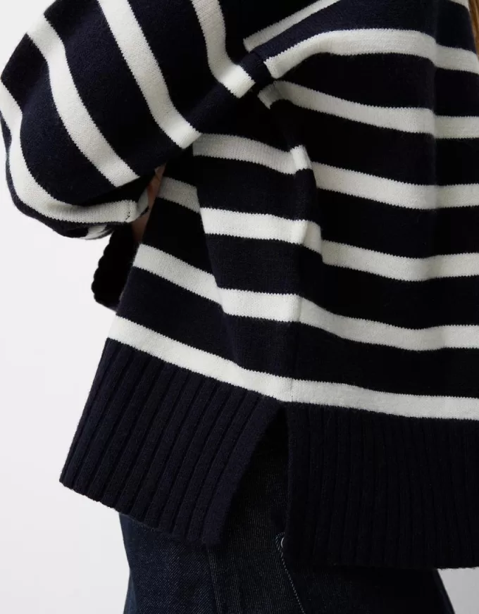 Maglione girocollo morbido al tatto