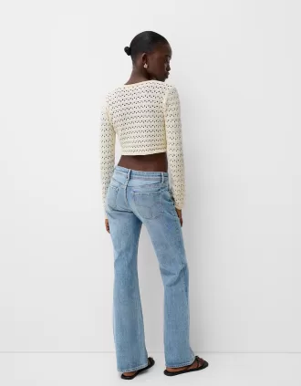 Maglione rustico arricciato