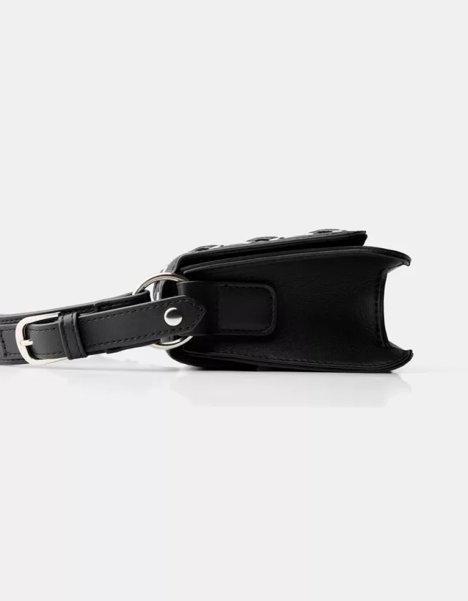 Minaudière con dettaglio cravatta