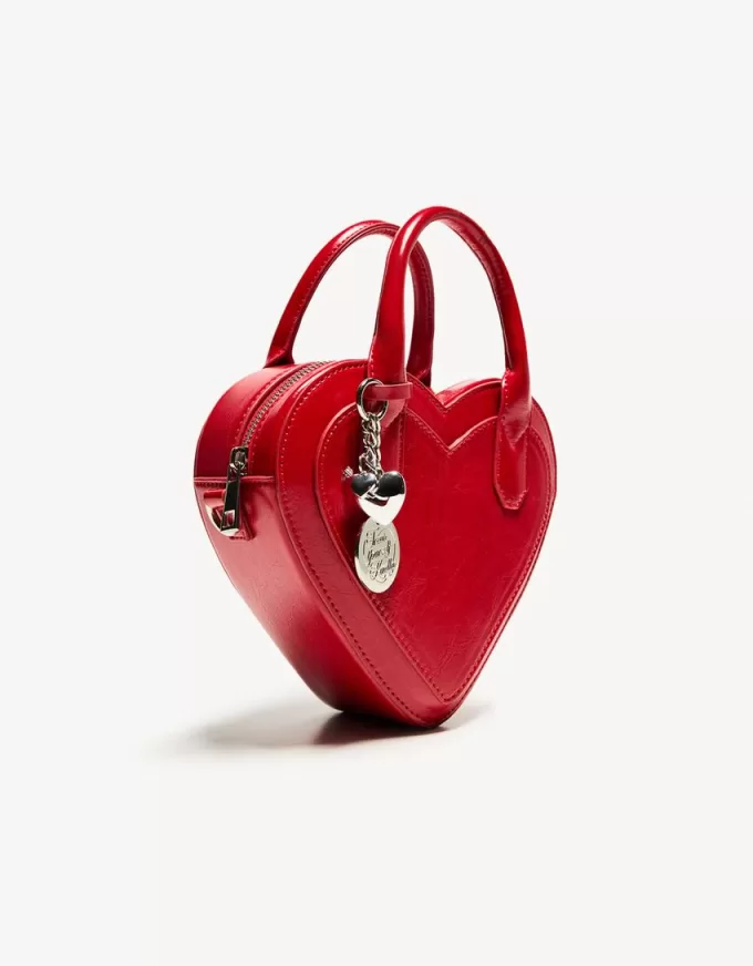 Mini borsa a cuore