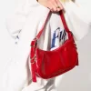 Mini borsa a mano effetto pelle