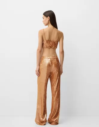 Mini top in paillettes