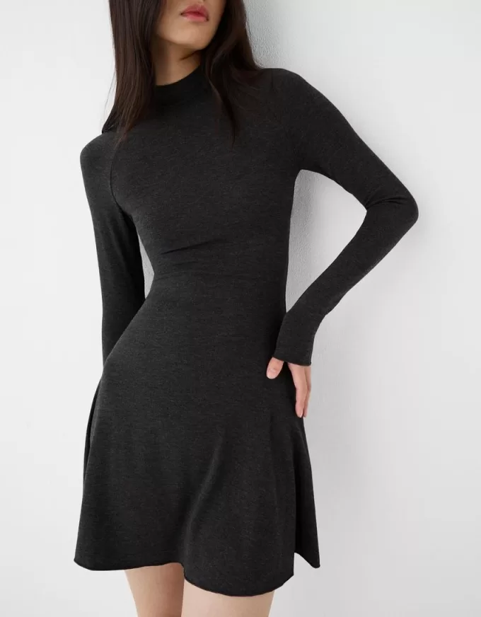 Miniabito a collo alto