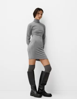 Miniabito a collo alto