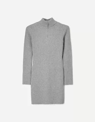 Miniabito a coste con cerniera