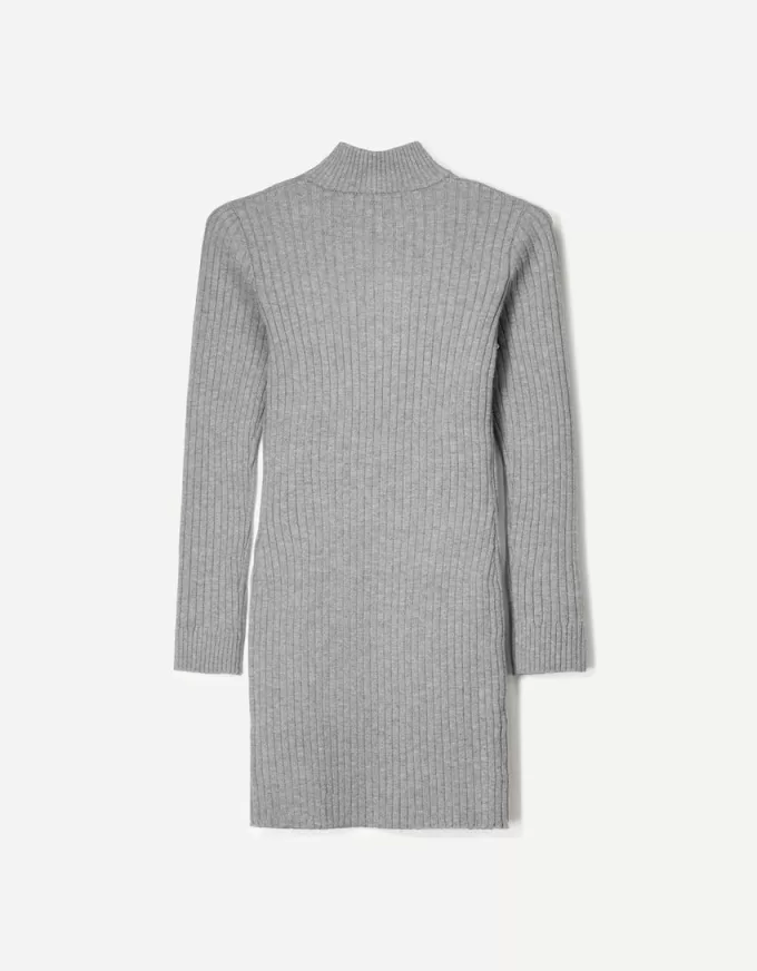 Miniabito a coste con cerniera