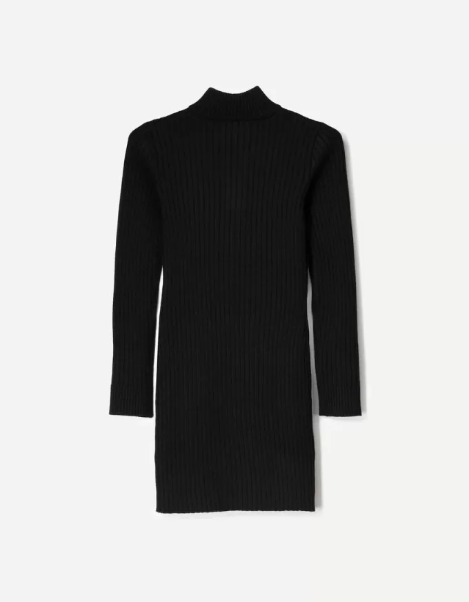 Miniabito a coste con cerniera