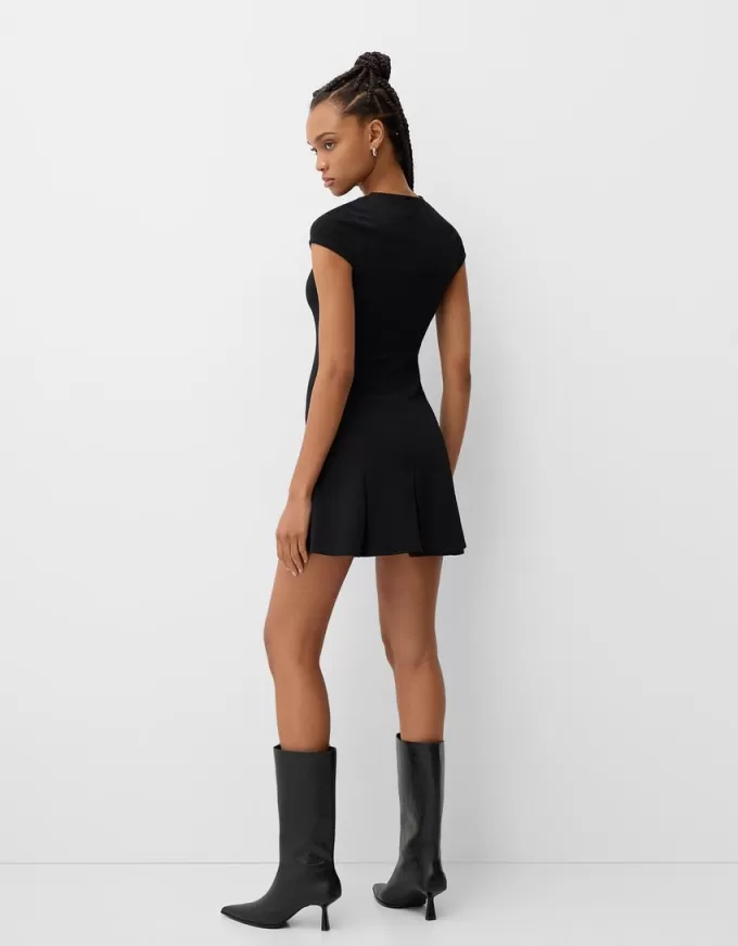 Miniabito a maniche corte