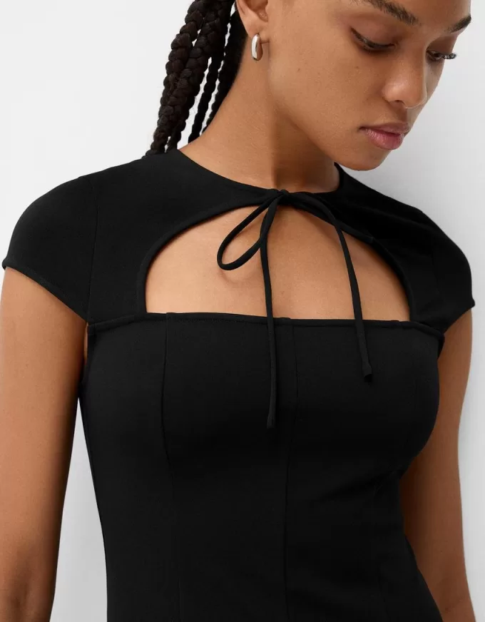 Miniabito a maniche corte