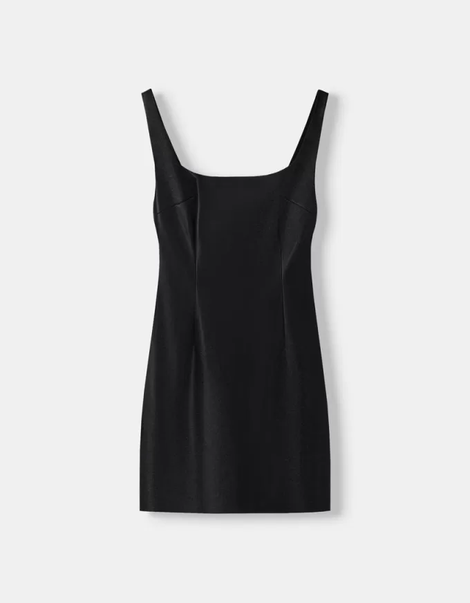 Miniabito aderente effetto pelle