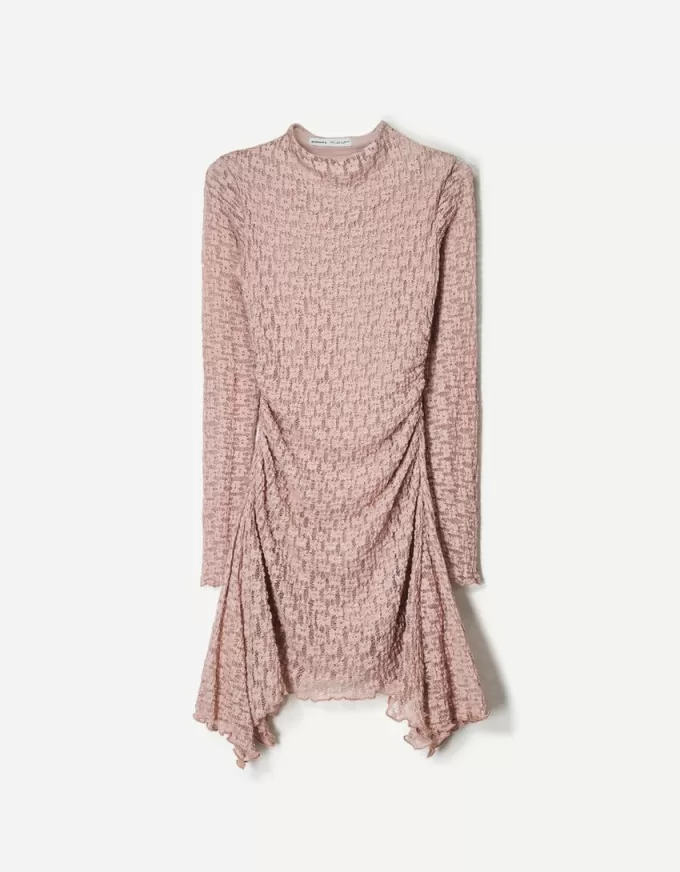 Miniabito arricciato