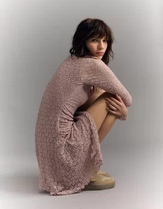 Miniabito arricciato