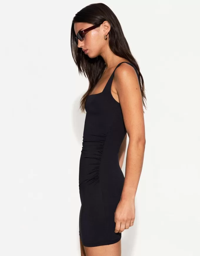 Miniabito con spalline