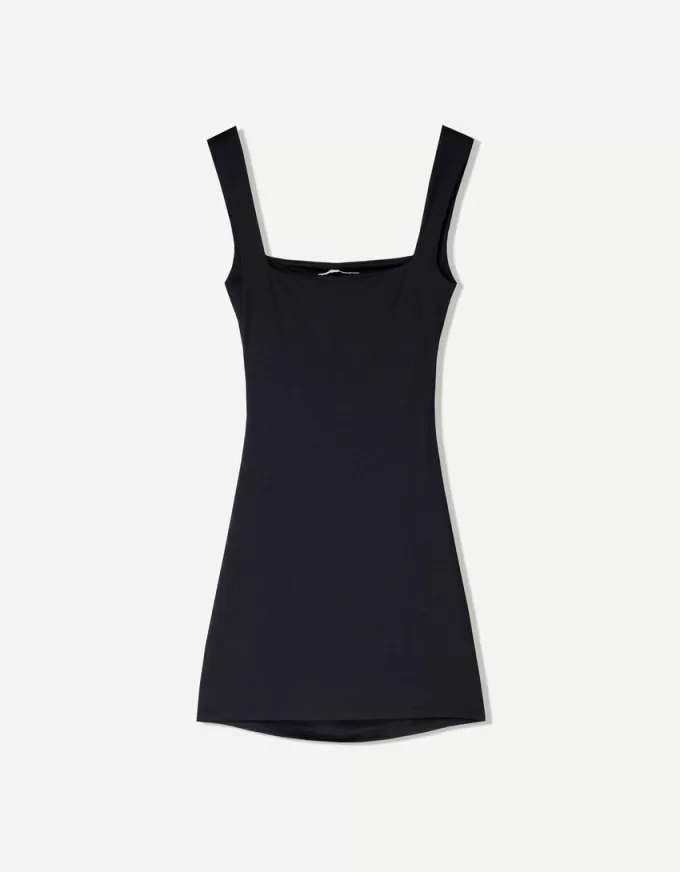 Miniabito con spalline