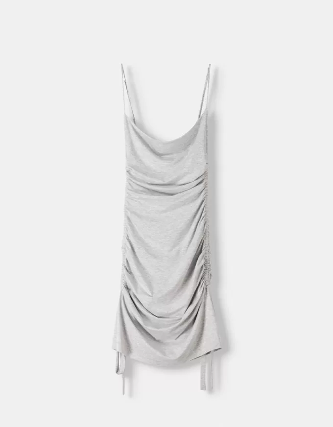 Miniabito con spalline