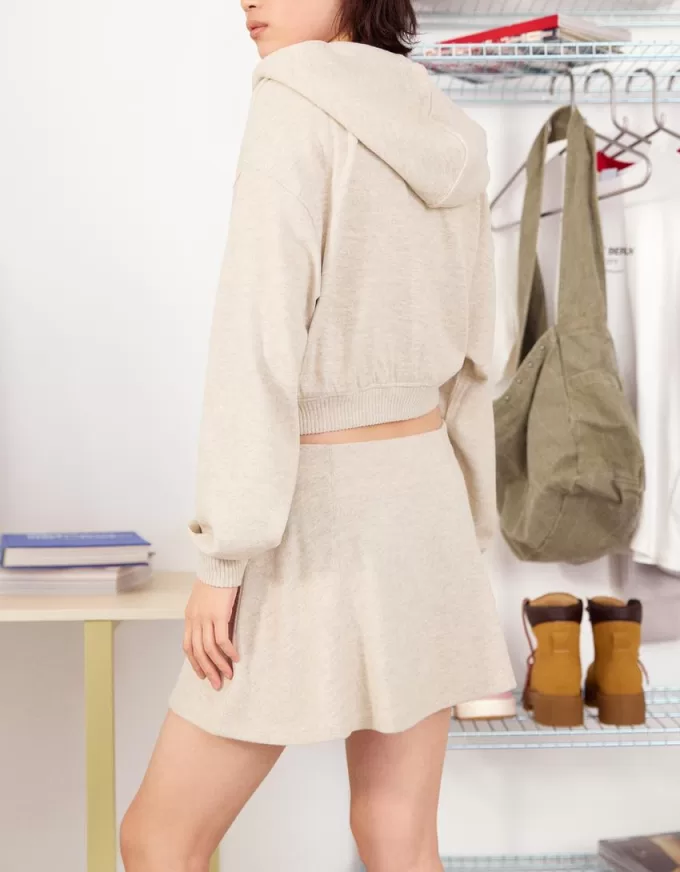 Minigonna morbida al tatto