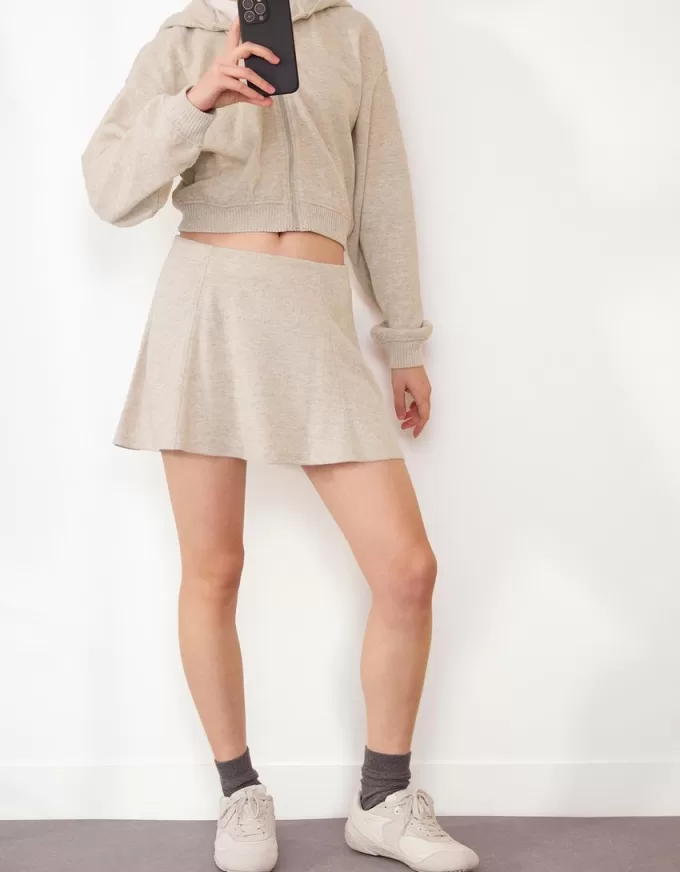 Minigonna morbida al tatto