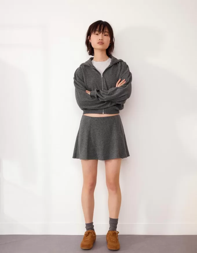 Minigonna morbida al tatto