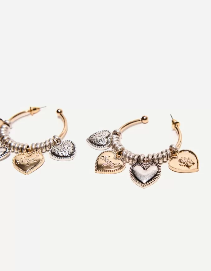 Orecchini a cerchio Boho