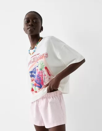 Pantaloncini a righe