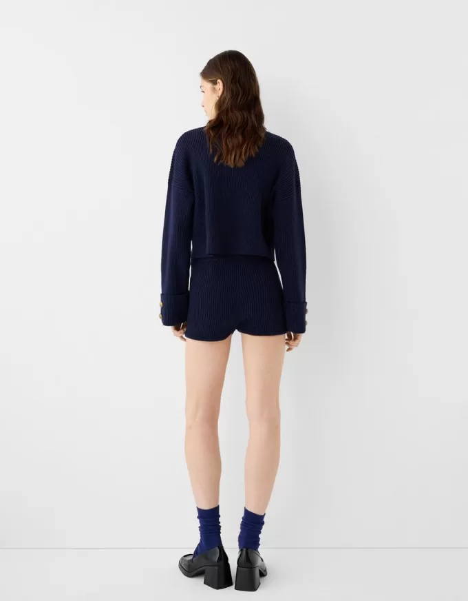 Pantaloncini con bottoni