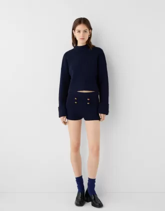 Pantaloncini con bottoni