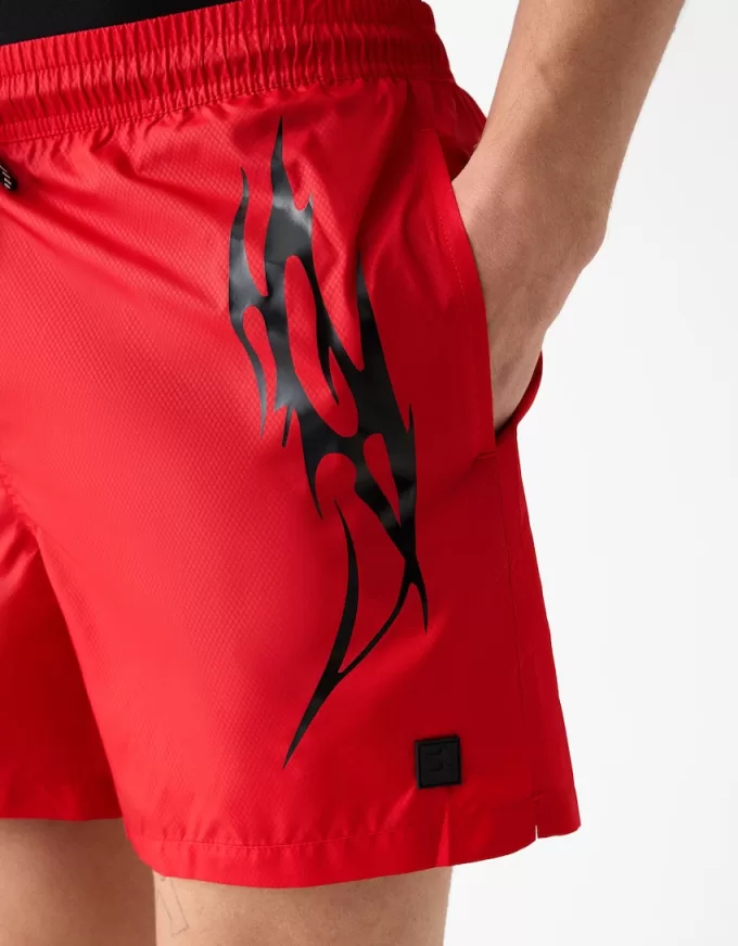 Pantaloncini da surf sportivi stampati