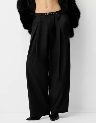 Pantaloni a palloncino con cintura