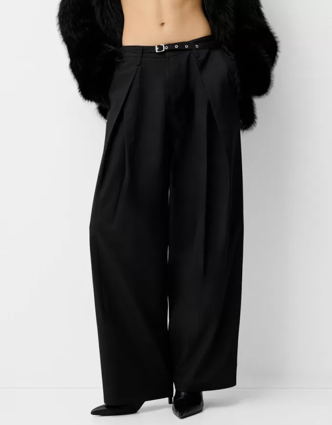 Pantaloni a palloncino con cintura