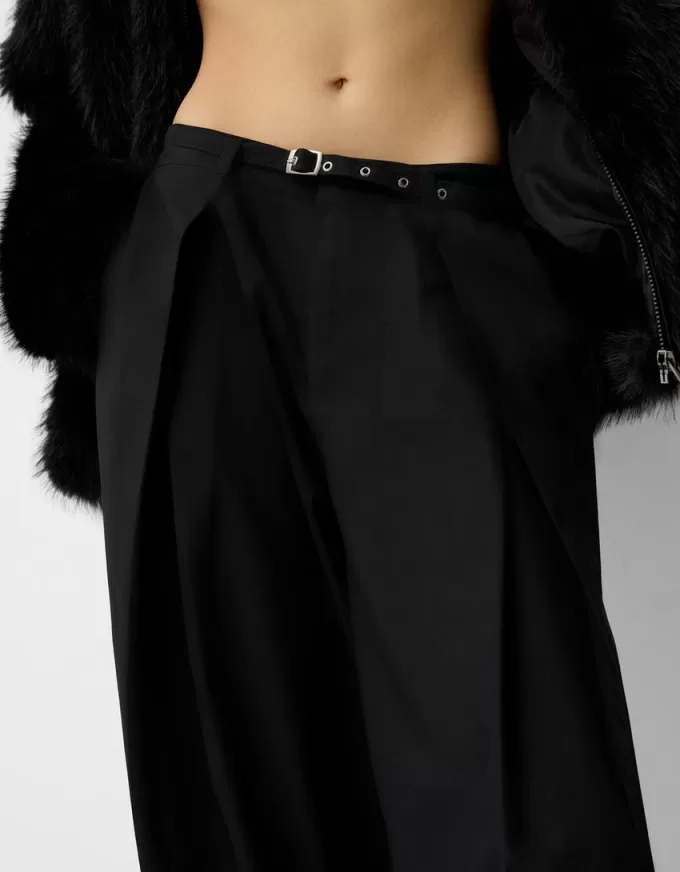 Pantaloni a palloncino con cintura