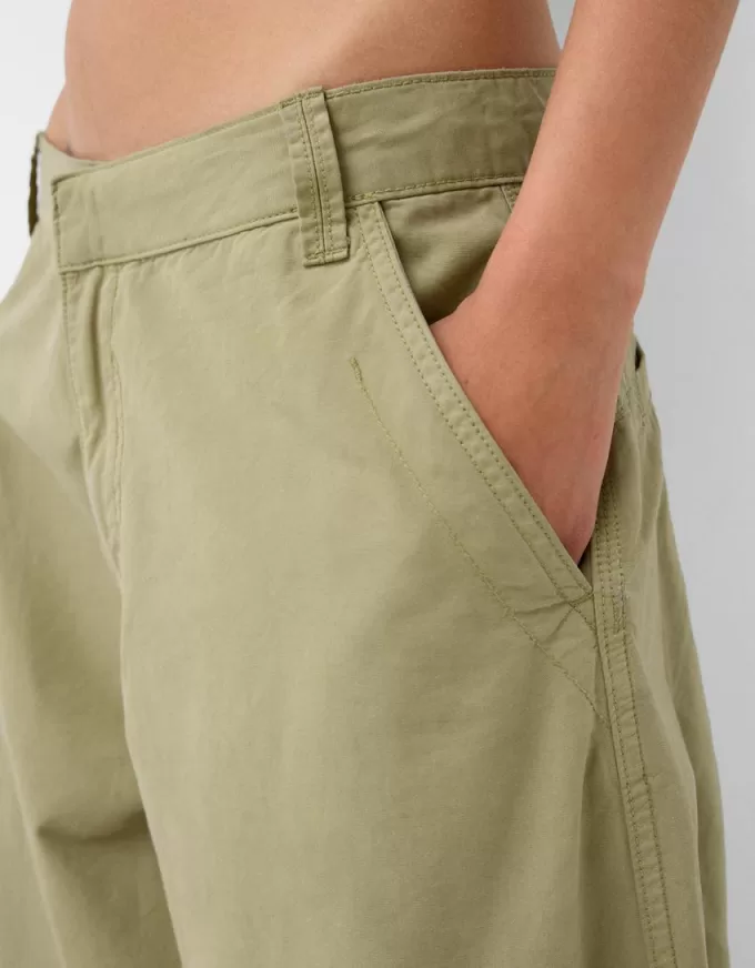 Pantaloni a palloncino in cotone