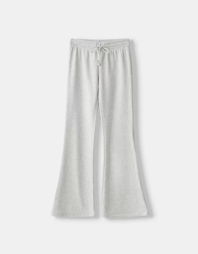 Pantaloni a zampa di peluche