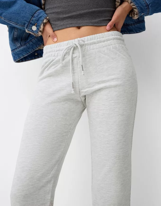 Pantaloni a zampa di peluche