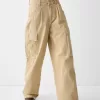 Pantaloni cargo da skater in twill