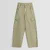 Pantaloni cargo da skater in twill