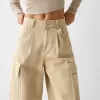 Pantaloni cargo da skater in twill