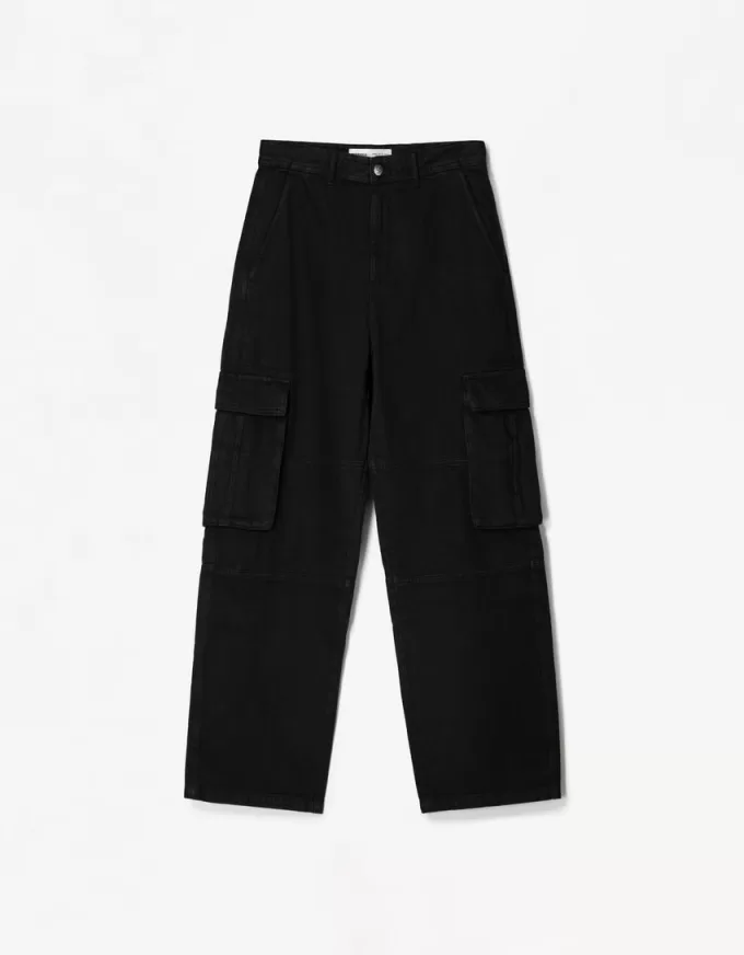 Pantaloni cargo larghi