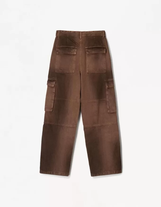 Pantaloni cargo larghi