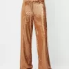 Pantaloni con paillettes