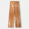 Pantaloni con paillettes