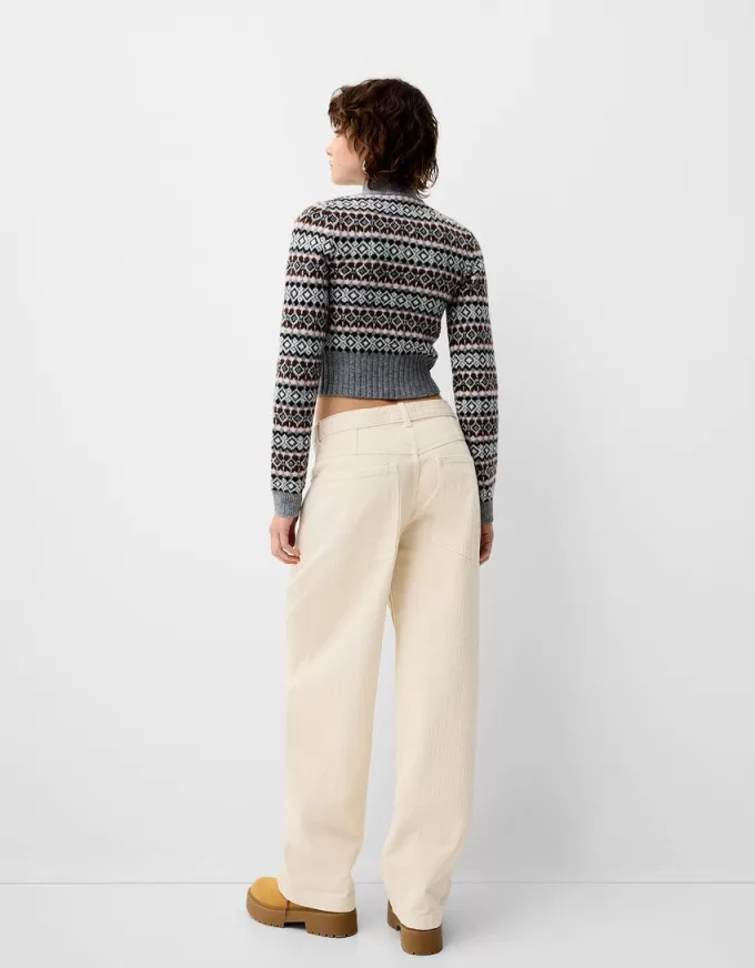 Pantaloni da carpentiere in twill